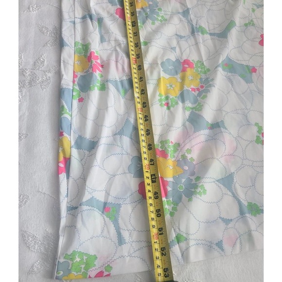 Vtg Warner's Nylon Large Floral Peignoir Set SEMI SHEER SZ 36 - Picture 9 of 11